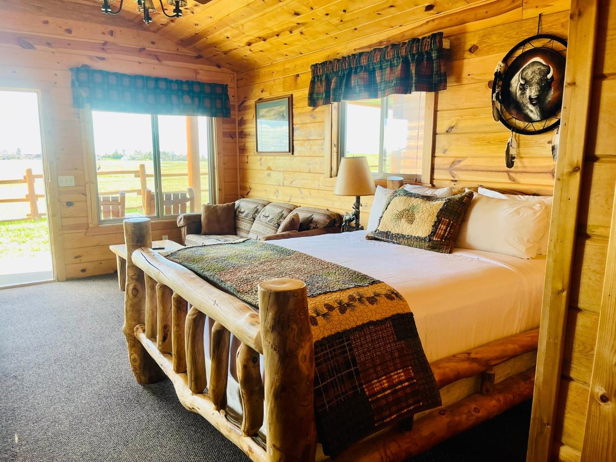 Badlands Frontier Cabins Wall Ngoại thất bức ảnh