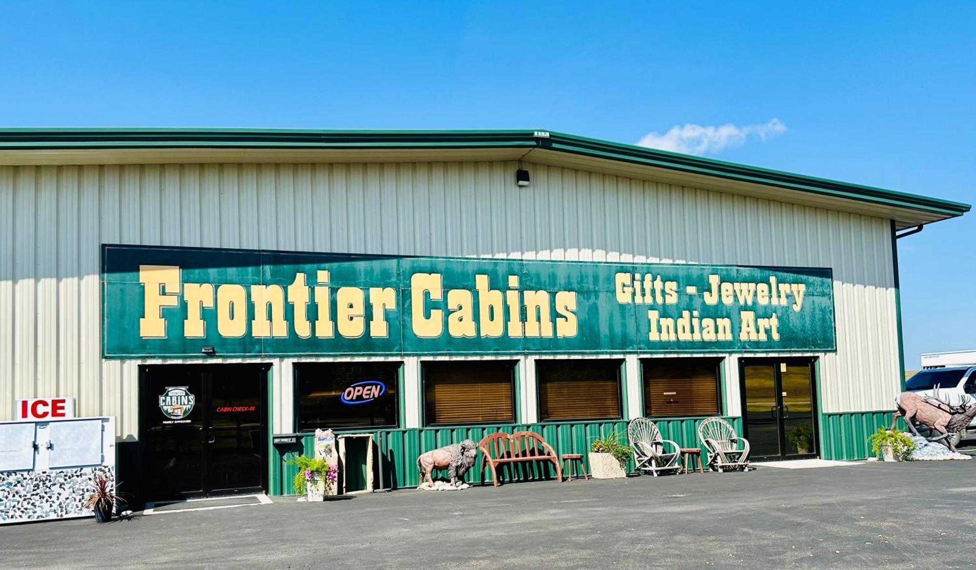 Badlands Frontier Cabins Wall Ngoại thất bức ảnh