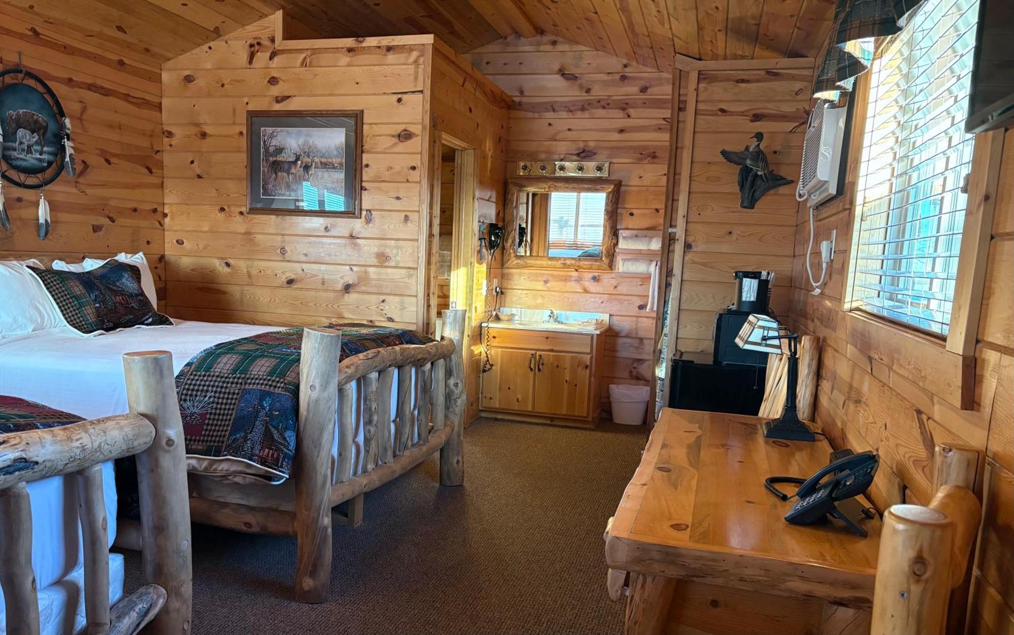 Badlands Frontier Cabins Wall Ngoại thất bức ảnh